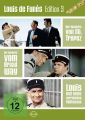 DVD Louis de Funes  Edition 3: Der Gendarm von St. Tropez + Der Gendarm vom Broadway + Louis und seine verrueckten Politessen  3 DVDs  Min:289/DD2.0/WS