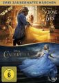 DVD 2 in 1: Schoene und das Biest, Die & Cinderella  Doppelpack  'Disney'  -Live-Action-  2 DVDs