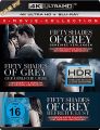 Blu-Ray Fifty Shades of Grey  Movie Collection  4K Ultra  (BR + UHD)  6 Discs  +UV