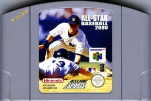 N64 All-Star Baseball 2000  (gebraucht, ohne Handbuch und ohne Verpackung)