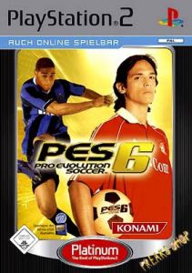 PS2 Pro Evolution Soccer 6  PLATINUM   (RESTPOSTEN)