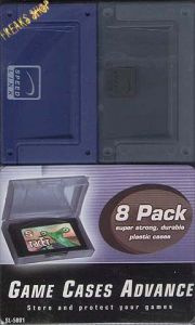 GBA Game Cases SL-5801  (8 Stueck)  (RESTPOSTEN)