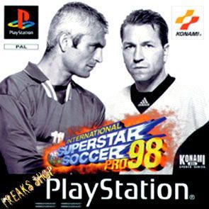 PSX Int. Superstar Soccer Pro 98  inkl. Demo Metal Gear Solid  RESTPOSTEN