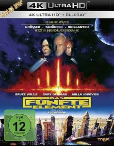 Blu-Ray Fuenfte Element, Das  4K Ultra  (UHD + BR)  -remastered-  2 Discs  Min:126/DD5.1,DTS/WS