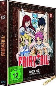 Blu-Ray Anime: Fairy Tail  TV-Serie  BOX 2  3 Discs  -Episoden 25-48-  Min.:600