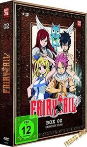 DVD Anime: Fairy Tail  TV-Serie  BOX 2  4 DVDs  -Episoden 25-48-  Min:600
