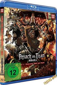 Blu-Ray Anime: Attack on Titan Vol. 1 - Feuerroter Pfeil & Bogen  Min:133/DD/WS