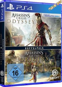 PS4 Assassins Creed - Doppelpack Odyssey + Origins