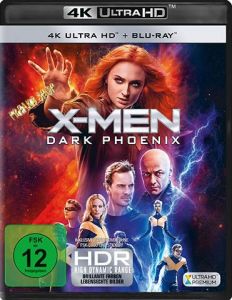 Blu-Ray X-Men - Dark Phoenix  4K Ultra HD  (BR + UHD)  2 Discs  Min:118/DD5.1/WS